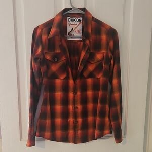 DIXXON Sunset Plaid Flannel Shirt